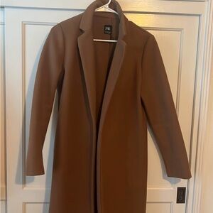 Zara Women's Brown Trench Coat